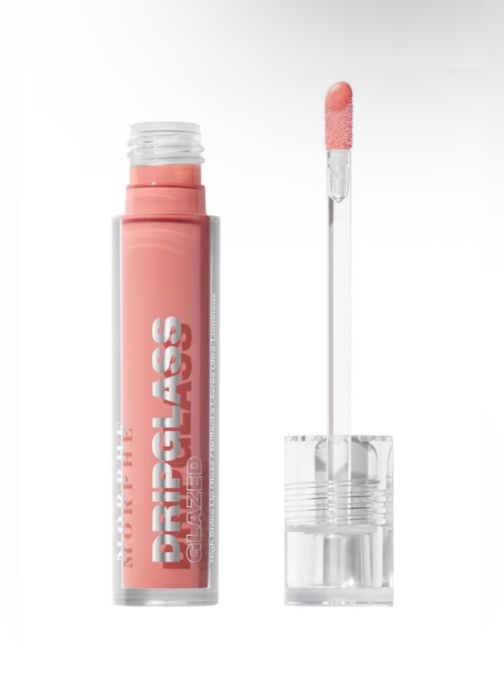 Morphe Dripglass Glazed Lip Gloss - Polished Peach - NIB